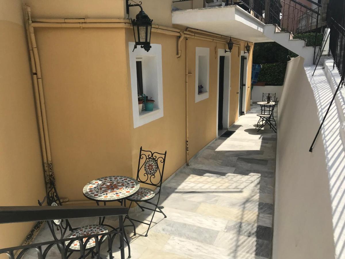 Schoenes Familienappartement In Pelekas, Corfu Mit Meerblick Dış mekan fotoğraf