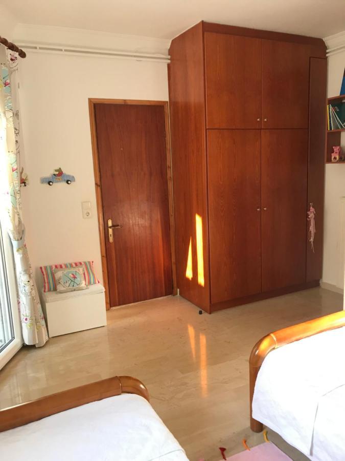 Schoenes Familienappartement In Pelekas, Corfu Mit Meerblick Dış mekan fotoğraf