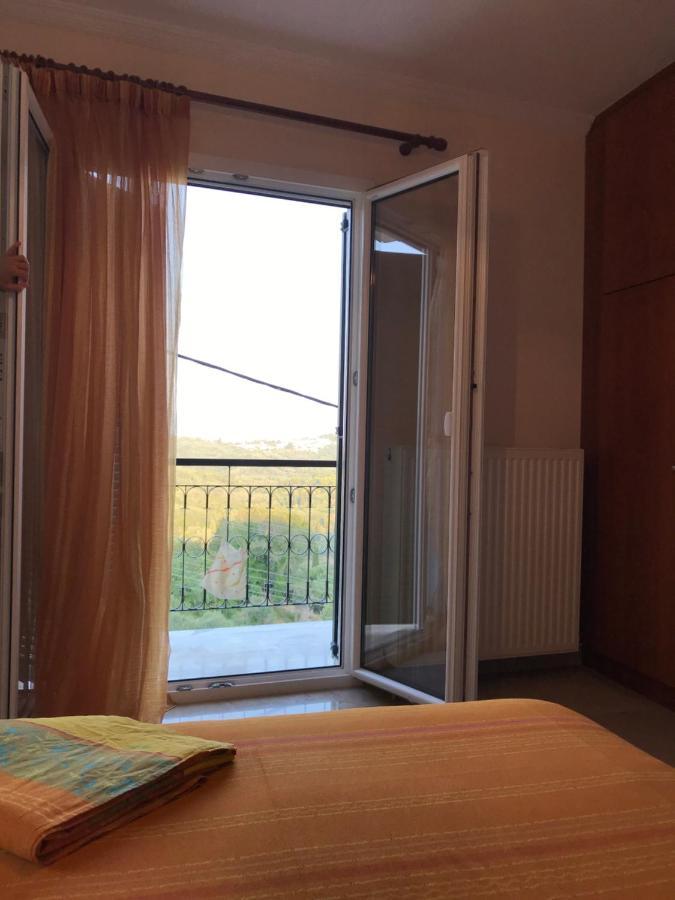 Schoenes Familienappartement In Pelekas, Corfu Mit Meerblick Dış mekan fotoğraf