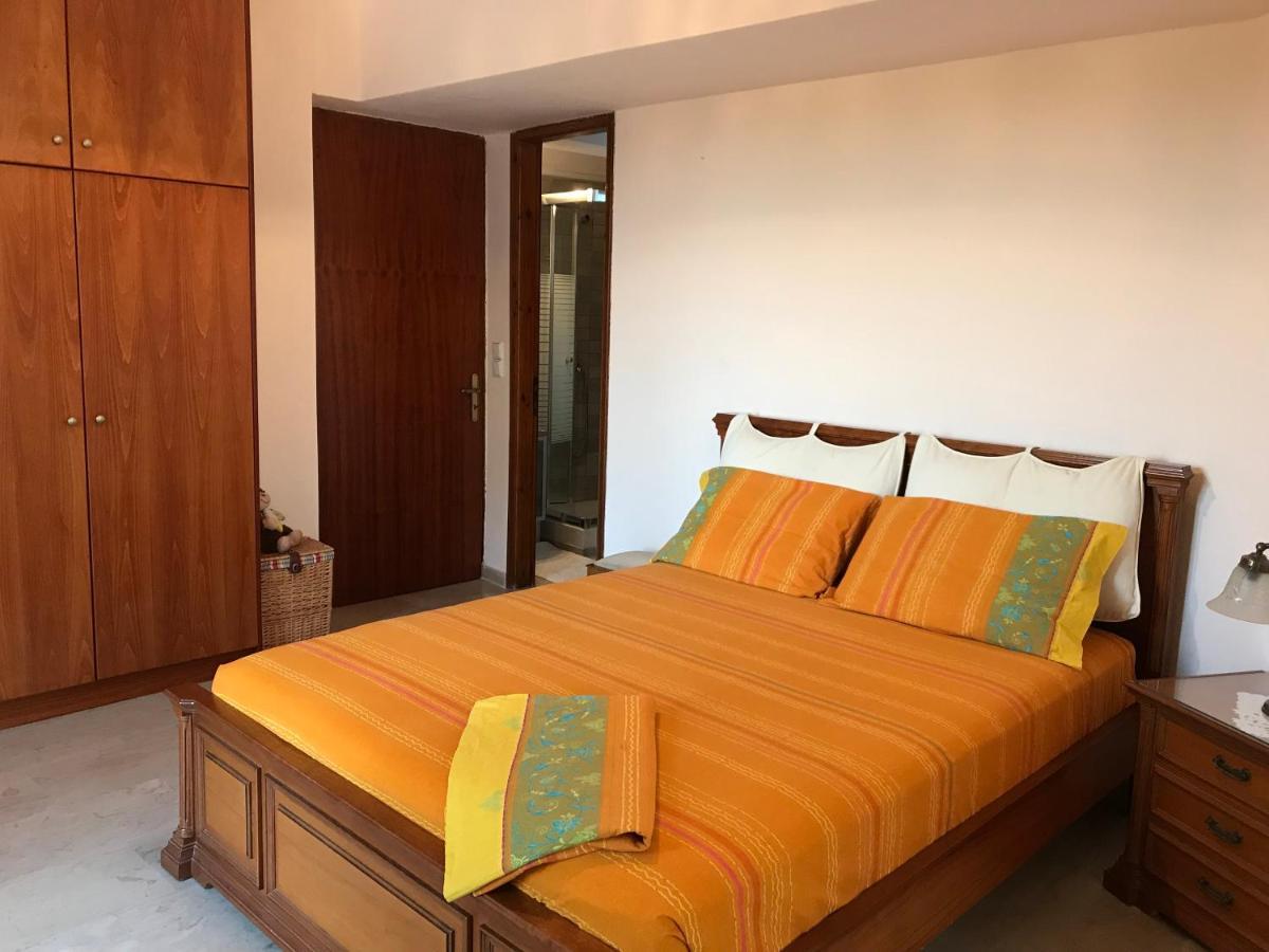 Schoenes Familienappartement In Pelekas, Corfu Mit Meerblick Dış mekan fotoğraf