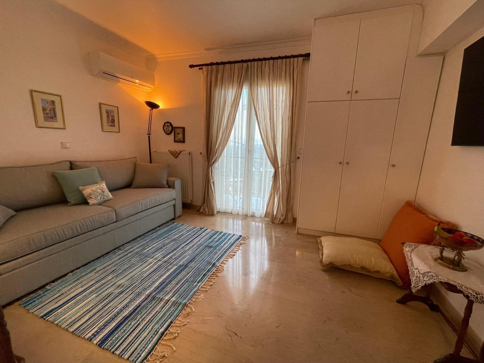 Schoenes Familienappartement In Pelekas, Corfu Mit Meerblick Dış mekan fotoğraf